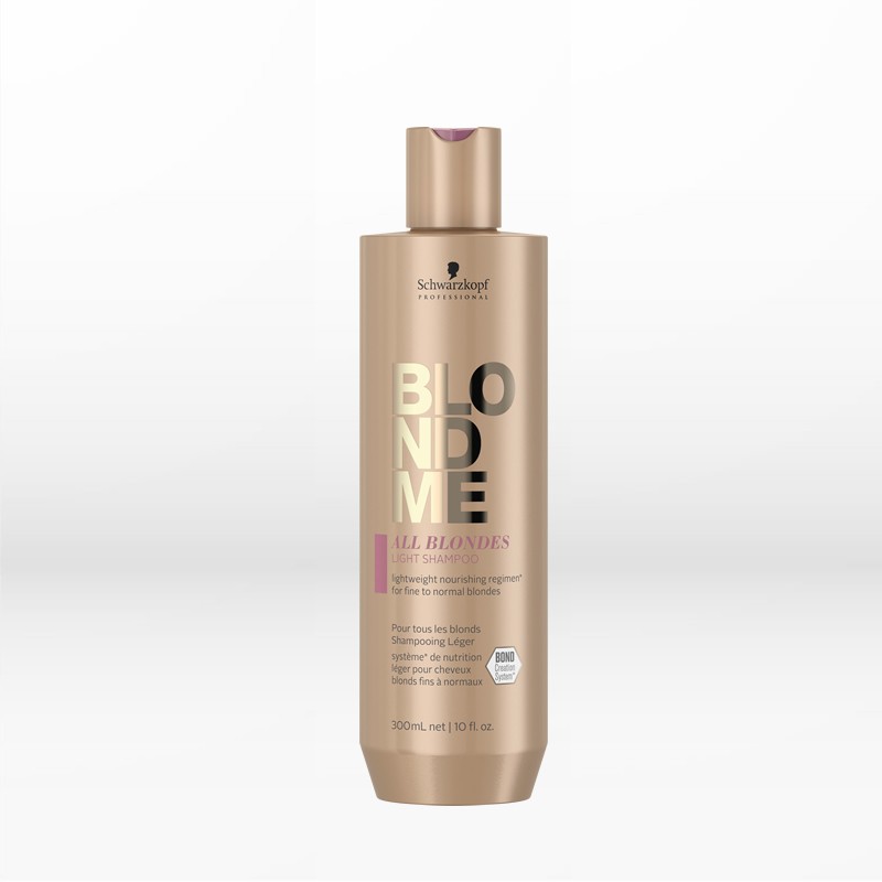 Schwarzkopf Professional BlondMe All Blondes Light Shampoo 300ml (Για λεπτά μαλλιά)