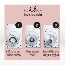Invisibobble Extra Care Crystal Clear (3 τεμάχια)