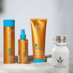 Paul Mitchell Sun Recovery Kit (Σαμπουάν 300ml, Μάσκα 250ml, Dry Oil 150ml) Δώρο Συλλεκτικό Θερμός