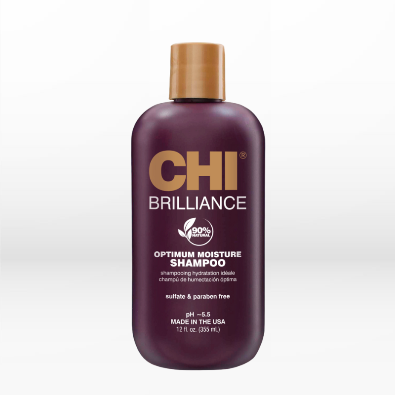 CHI Deep Brilliance Olive & Monoi Optimum Moisture Shampoo 355ml