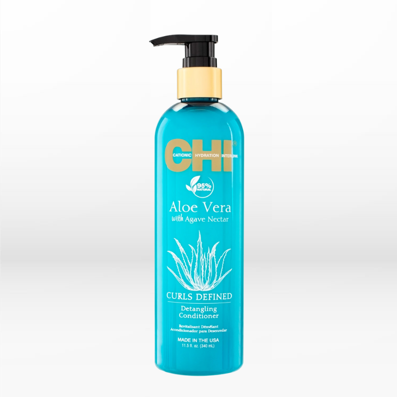 CHI Aloe Vera Curls Defined Detangling Conditioner 340ml