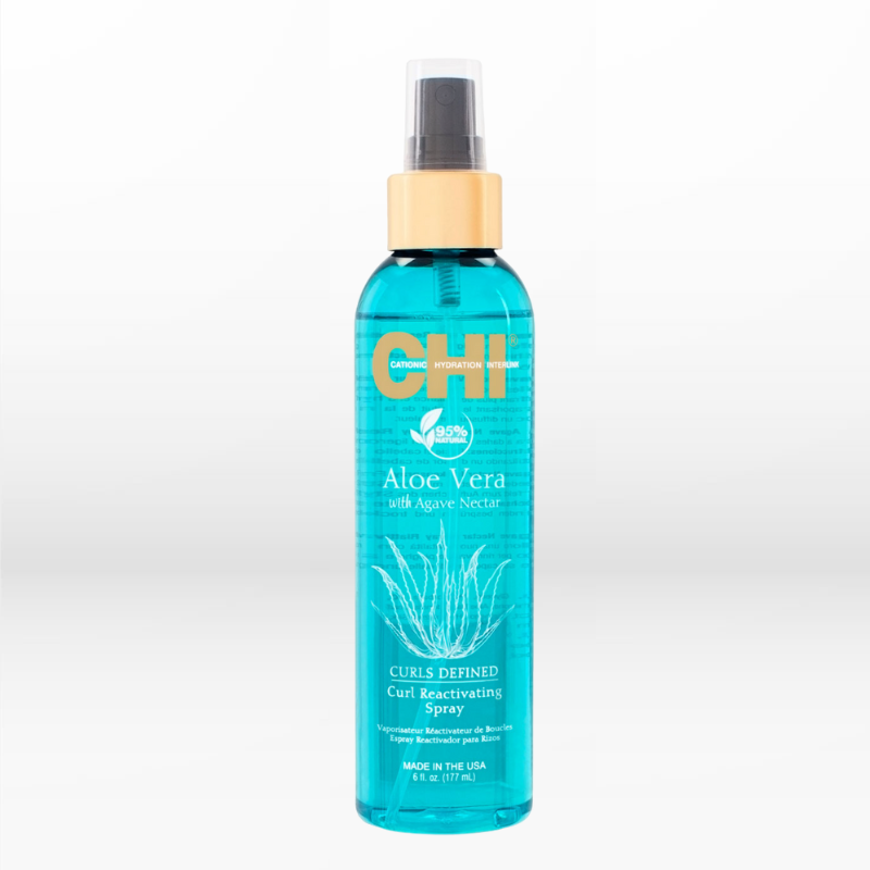 CHI Aloe Vera Curls Defined Curl Reactivating Spray 177ml