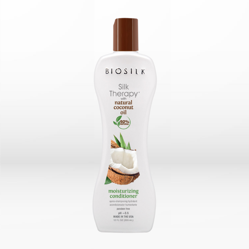 Biosilk Silk Therapy With Coconut Oil Moisturizing Conditioner 355ml