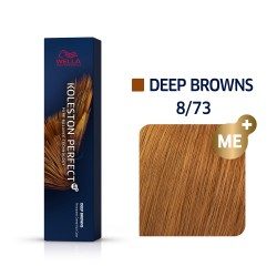 Wella Professionals Koleston Perfect Me+ Deep Browns 8/73 Ξανθό Ανοιχτό Καφέ Χρυσό 60ml