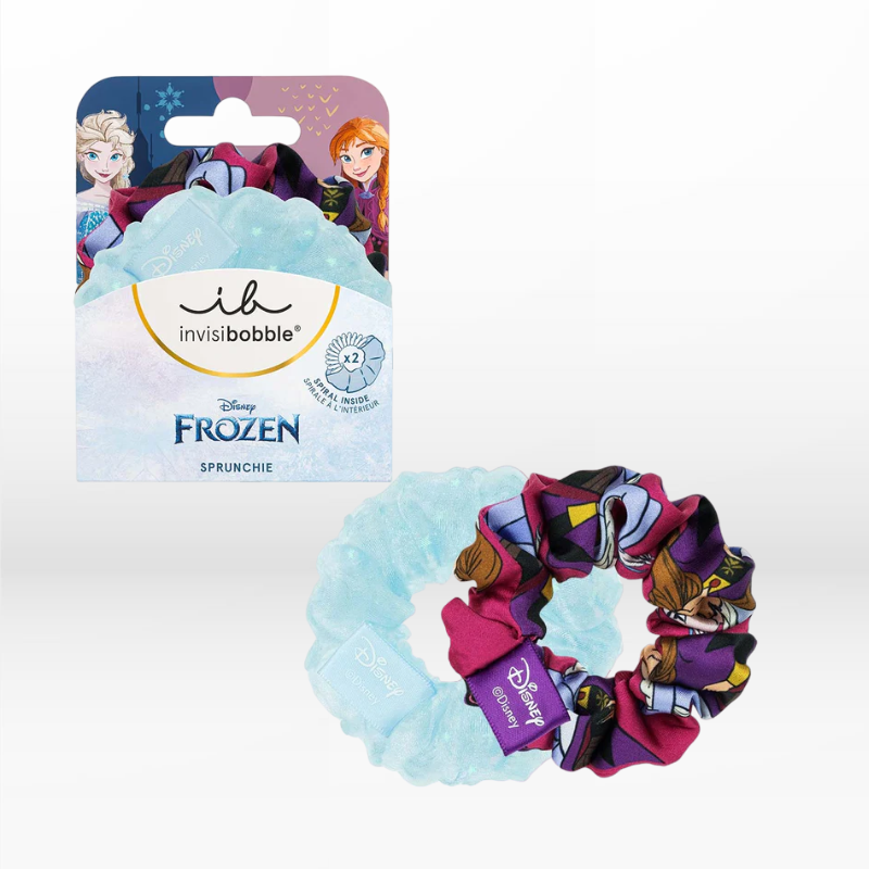 Invisibobble Kids Sprunchie Disney Frozen Λαστιχάκια Μαλλιών (2 τεμάχια)