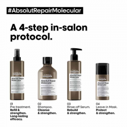 L΄Oreal Professionnel Serie Expert Absolut Repair Molecular Shampoo 300ml