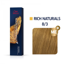 Wella Professionals Koleston Perfect Me+ Rich Naturals 8/3 Light Blonde Gold 60ml