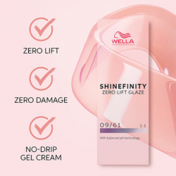 Wella Professionals Shinefinity Zero Lift Glaze 010/8 Base Opal Flash 60ml