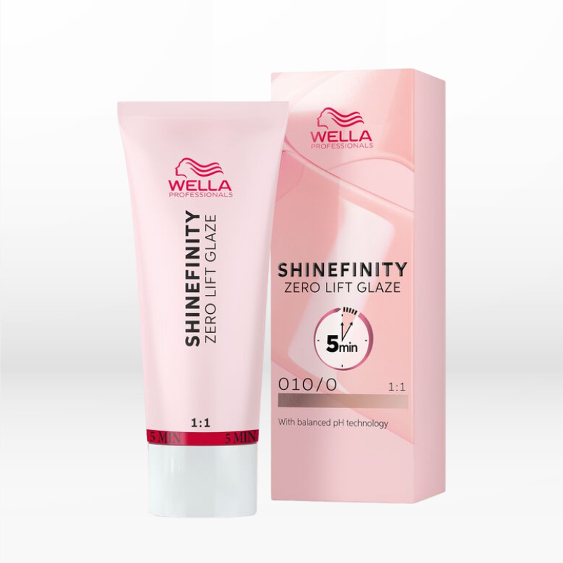 Wella Professionals Shinefinity Zero Lift Glaze 010/0 Base Natural Flash 60ml