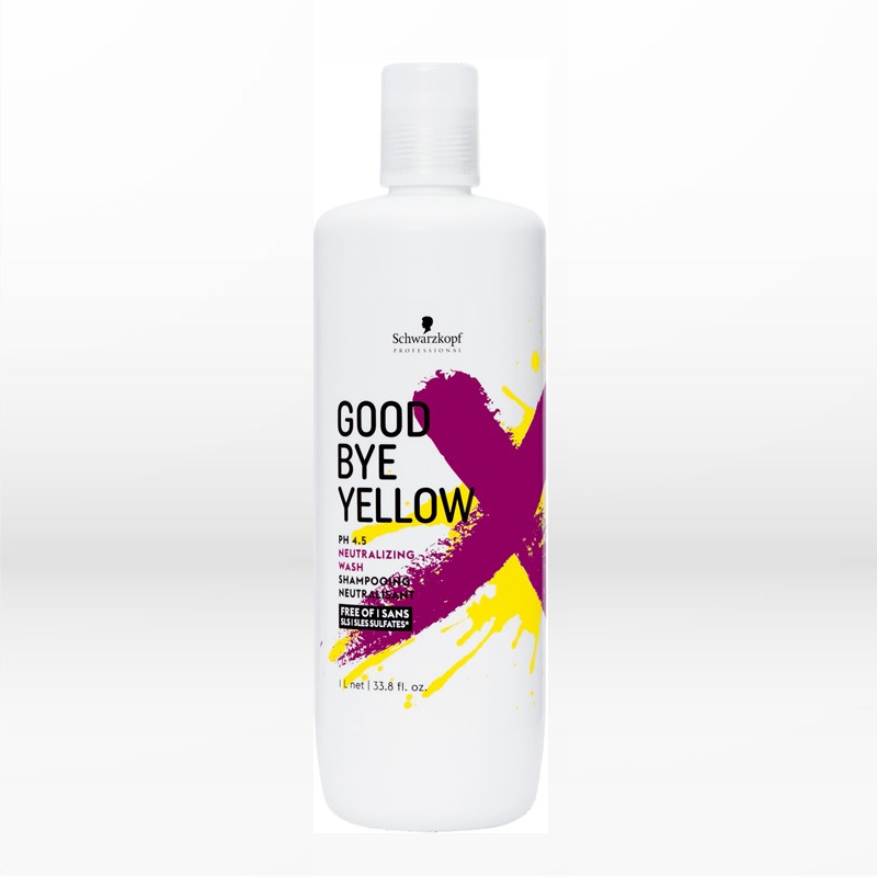 Schwarzkopf Professional Goodbye Yellow Σαμπουάν 1000ml