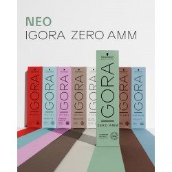 Schwarzkopf Professional Igora Zero AMM 4-68 Καστανό Μεσαίο Μαρόν Κόκκινο 60ml