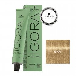 Schwarzkopf Professional Igora Zero AMM 9-00 Ξανθό Πολύ Ανοιχτό Έντονο Φυσικό 60ml