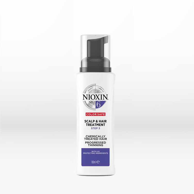 Nioxin System 6 Scalp & Hair Treatment Color Safe (για Βαμμένα Μαλλιά) 100ml