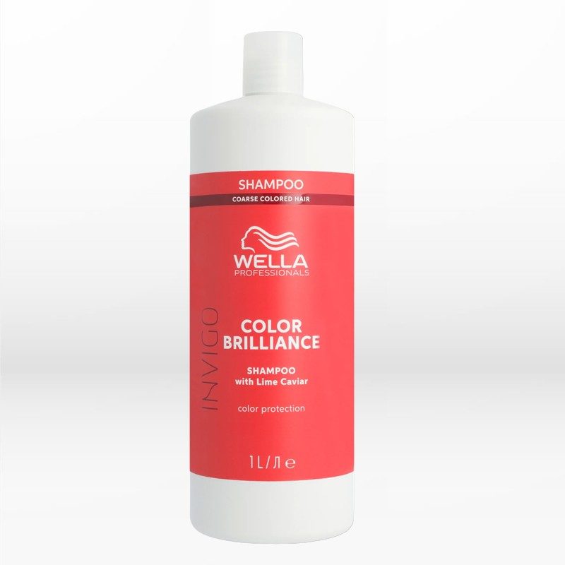 Wella Professionals Invigo Color Brilliance Color Shampoo for Coarse Hair 1000ml