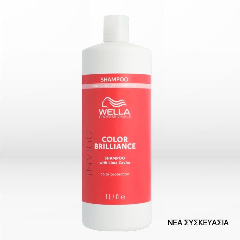 Wella Professionals Invigo Color Brilliance Color Shampoo for Fine Normal Hair 1000ml