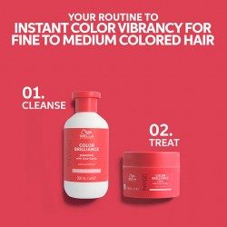 Wella Professionals Invigo Color Brilliance Color Shampoo for Fine Normal Hair 100ml