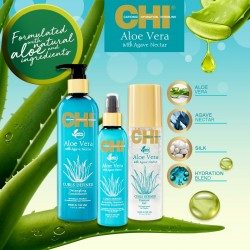 Chi Aloe Vera Curls Defined Moisturizing Curl Cream 147ml