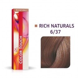 Wella Professionals Color Touch Rich Naturals 6/37 Σκούρο Χρυσό Ξανθό Μαρόν 60ml