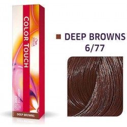 Wella Professionals Color Touch Deep Browns 6/77 Ξανθό Σκούρο Έντονο Καφέ 60ml