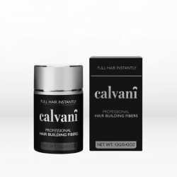 Calvani Professional Hair Building Fibers White 12g