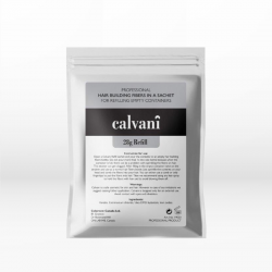 Calvani Professional Hair Building Fibers Refill Black 28g