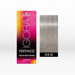 Schwarzkopf Professional Igora Vibrance 9.5-21 Ξανθό Ιβουάρ Φυμέ Σαντρέ 60ml