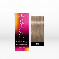 Schwarzkopf Professional Igora Vibrance 9-1 Ξανθό Πολύ Ανοιχτό Σαντρέ 60ml