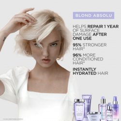 Kerastase Blond Absolu Holiday Set for Blonde Hair (Shampoo 250ml, Conditioner 200ml & Thermique 150ml)