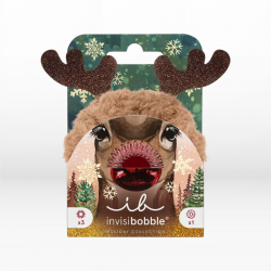 Invisibobble Kids Red Nose Reindeer Λαστιχάκια Μαλλιών (4 τεμάχια)