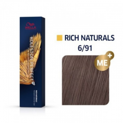 Wella Professionals Koleston Perfect Me+ Rich Naturals 6/91 Σκούρο ξανθό Σταχτί 60ml