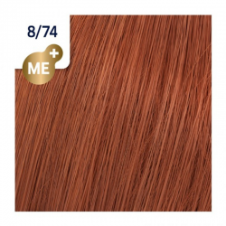 Wella Professionals Koleston Perfect Me+ Deep Browns 8/74 Ξανθό Ανοιχτό Καφέ Κόκκινο 60ml