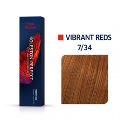 Wella Professionals Koleston Perfect Me+ Vibrant Reds 7/34 Medium Blonde Golden Red 60ml