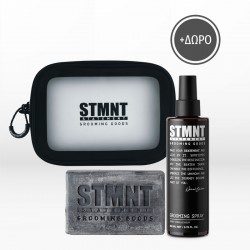 STMNT Grooming Goods Duo (Hair & Body Cleansing Bar 125ml, Grooming Spray 200ml) ΔΩΡΟ Νεσεσέρ