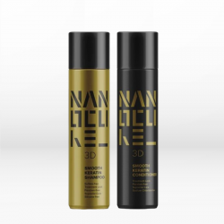 Keratin Nanocure 3D Smooth Set (Shampoo 500ml, Conditioner 500ml)