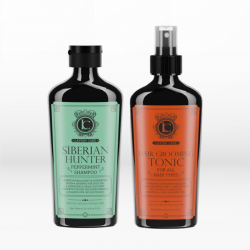 Lavish Care Grooming Duo (Peppermint Shampoo 300ml & Hair Grooming Tonic Spray 300ml) ΔΩΡΟ Νεσεσέρ