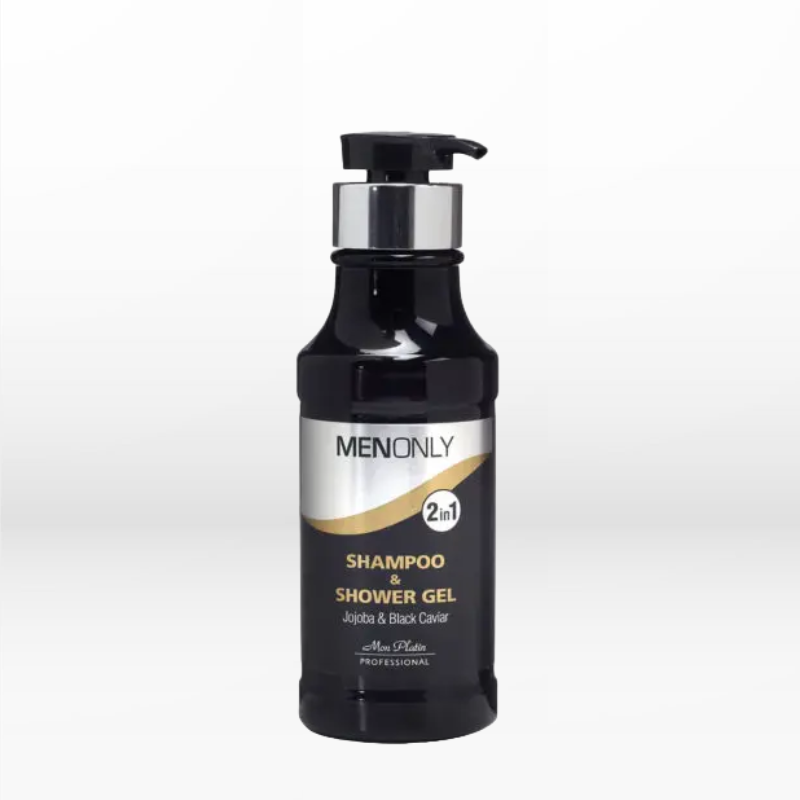 Mon Platin Men Only Jojoba & Black Caviar Shampoo & Shower Gel 400ml