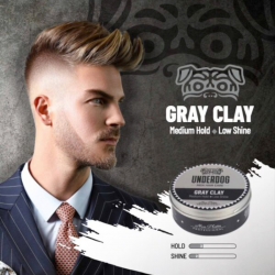 Mon Platin Men Underdog Gray Clay 100ml