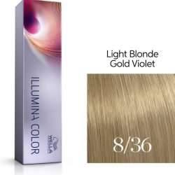 Wella Professionals Illumina Color Warm 8/36 Ξανθό Ανοιχτό Χρυσό Βιολέ 60ml