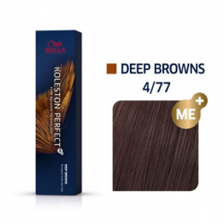 Wella Professionals Koleston Perfect Me+ Deep Browns 4/77 Medium Brown Brown Intensive 60ml