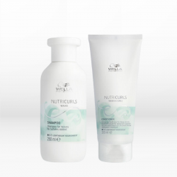 Wella Professionals Nutricurls Lightweight Waves Set (Shampoo 250ml & Detangling Conditioner 200ml) ΔΩΡΟ Νεσεσέρ