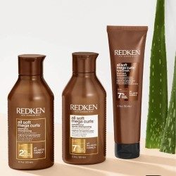 Redken All Soft Mega Curls Set (Shampoo 300ml & Conditioner 300ml) ΔΩΡΟ Sprunchie