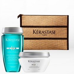 Kérastase Spécifique Set for sensitive scalp and oily hair (Shampoo Dermocalm 250ml & Mask 200ml)