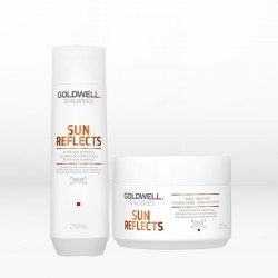 Goldwell Dualsenses Sun Reflects Set (After-Sun Shampoo 250ml, Mask 200ml) ΔΩΡΟ Νεσεσέρ