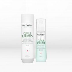 Goldwell Dualsenses Curls & Waves Hydrating Set (Shampoo 250ml & Serum Spray 150ml)