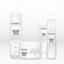 Goldwell Dualsenses Bond Pro Kit (Shampoo 250ml, Treatment 200ml, Booster 75ml,  Spray 150ml) ΔΩΡΟ Φουλάρι