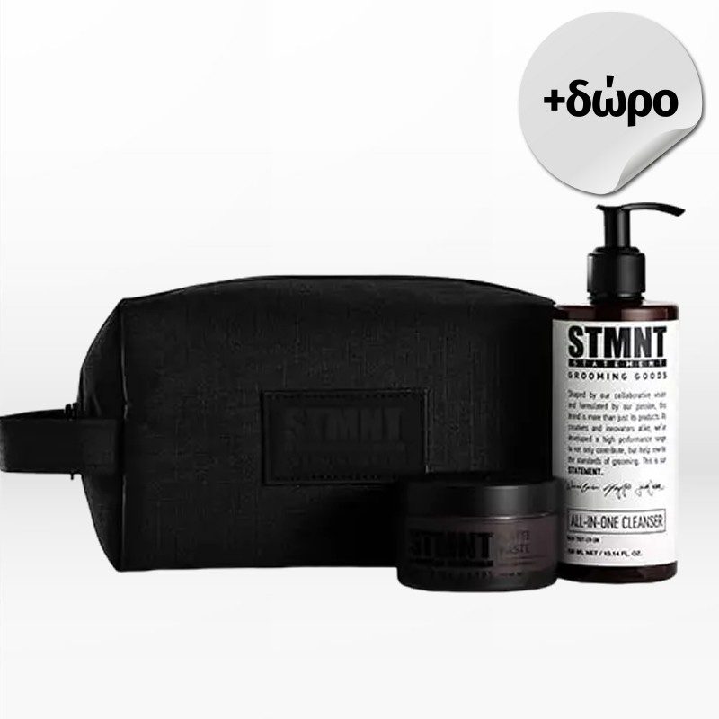 STMNT Grooming Goods Set (All-In-One Daily Cleanser 300ml & Matte Paste 100ml) ΔΩΡΟ Νεσεσέρ