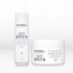 Goldwell Dualsenses Just Smooth Set (Shampoo 250ml & Treatment 200ml) ΔΩΡΟ Νεσε΄σερ