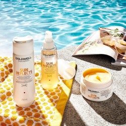 Goldwell Dualsenses Sun Reflects Set (After-Sun Shampoo 250ml, Mask 200ml) ΔΩΡΟ Νεσεσέρ