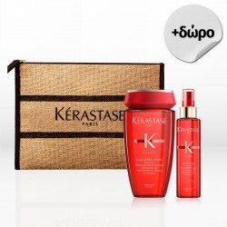 Kérastase Soleil Set (Σαμπουάν 250ml & Αντηλιακό Έλαιο 150ml) ΔΩΡΟ Συλλεκτικό Νεσεσέρ