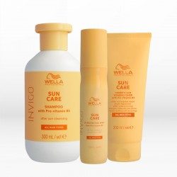Wella Professionals Invigo Sun Trio (Shampoo 250ml, Conditioner 200ml & UV Spray 150ml)